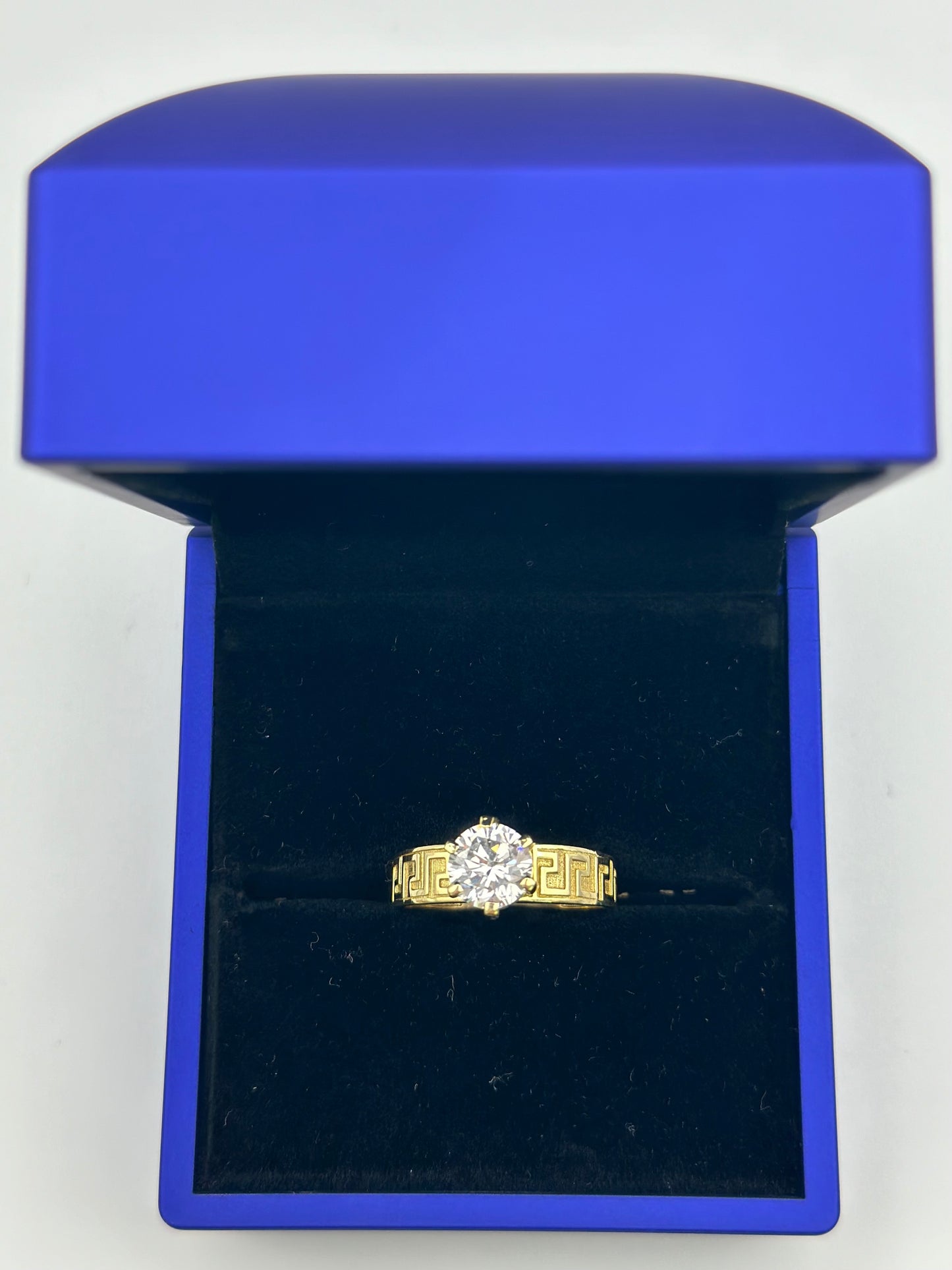 Trio of wedding ring .