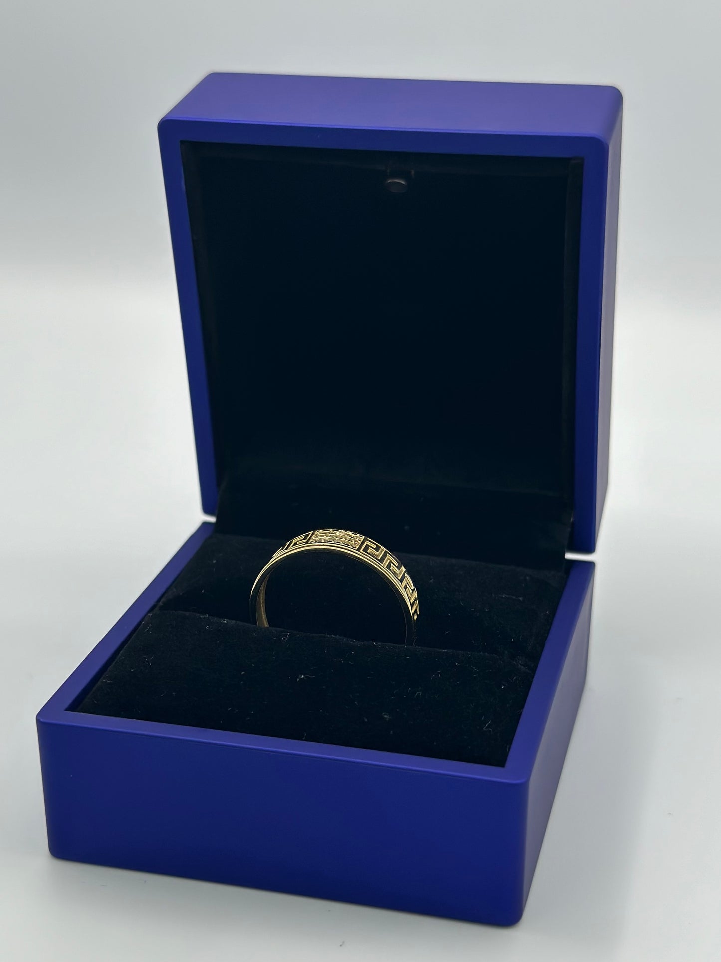Trio of wedding ring .