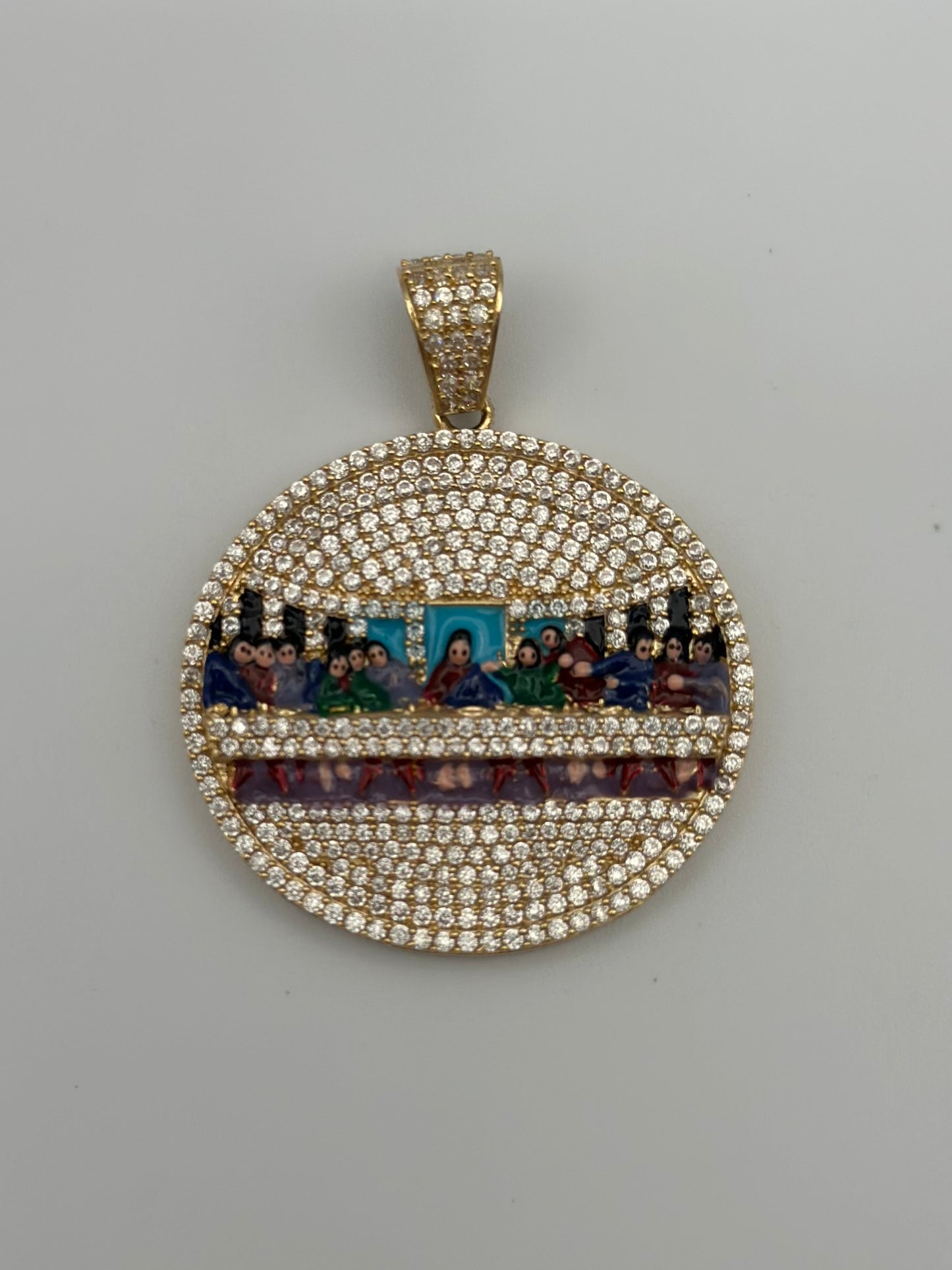 Last Supper Design pendant