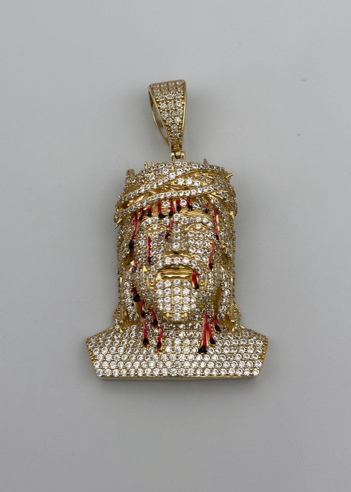 Medal with Jesus design.