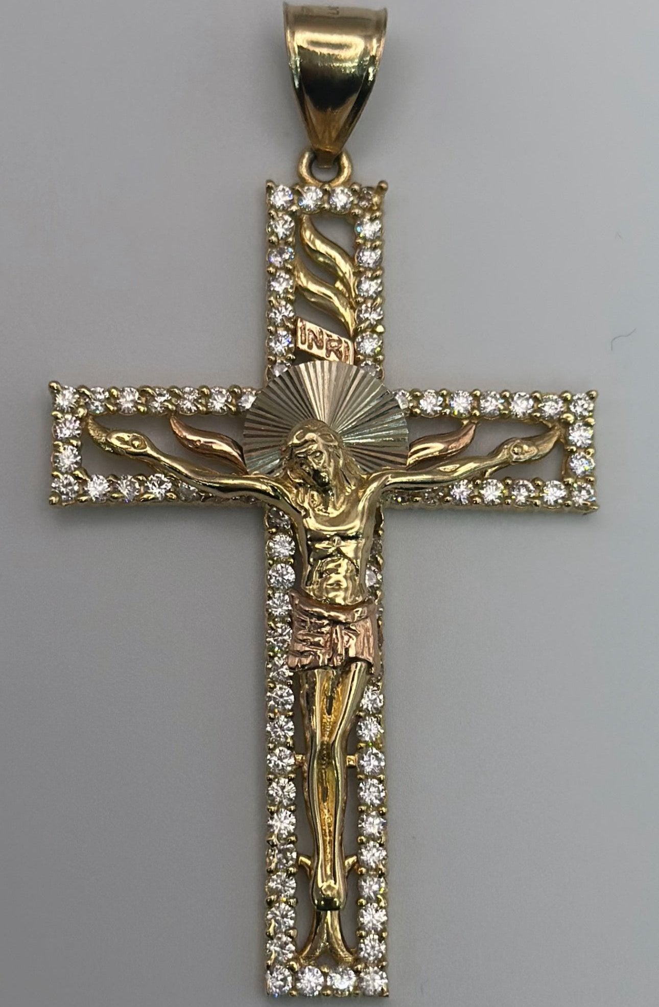 Medal of Jesus on the Cross.