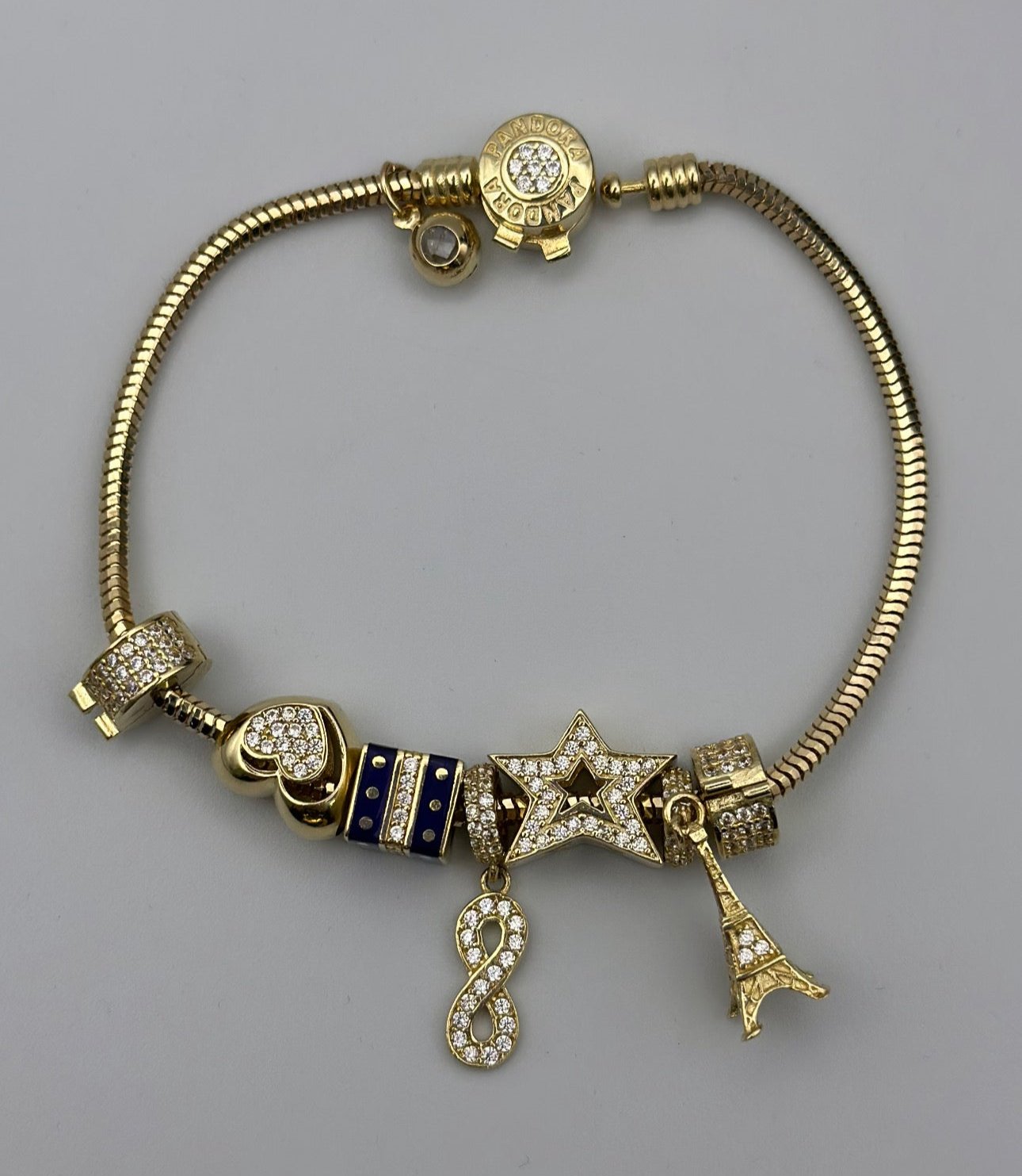 Charm bracelet.