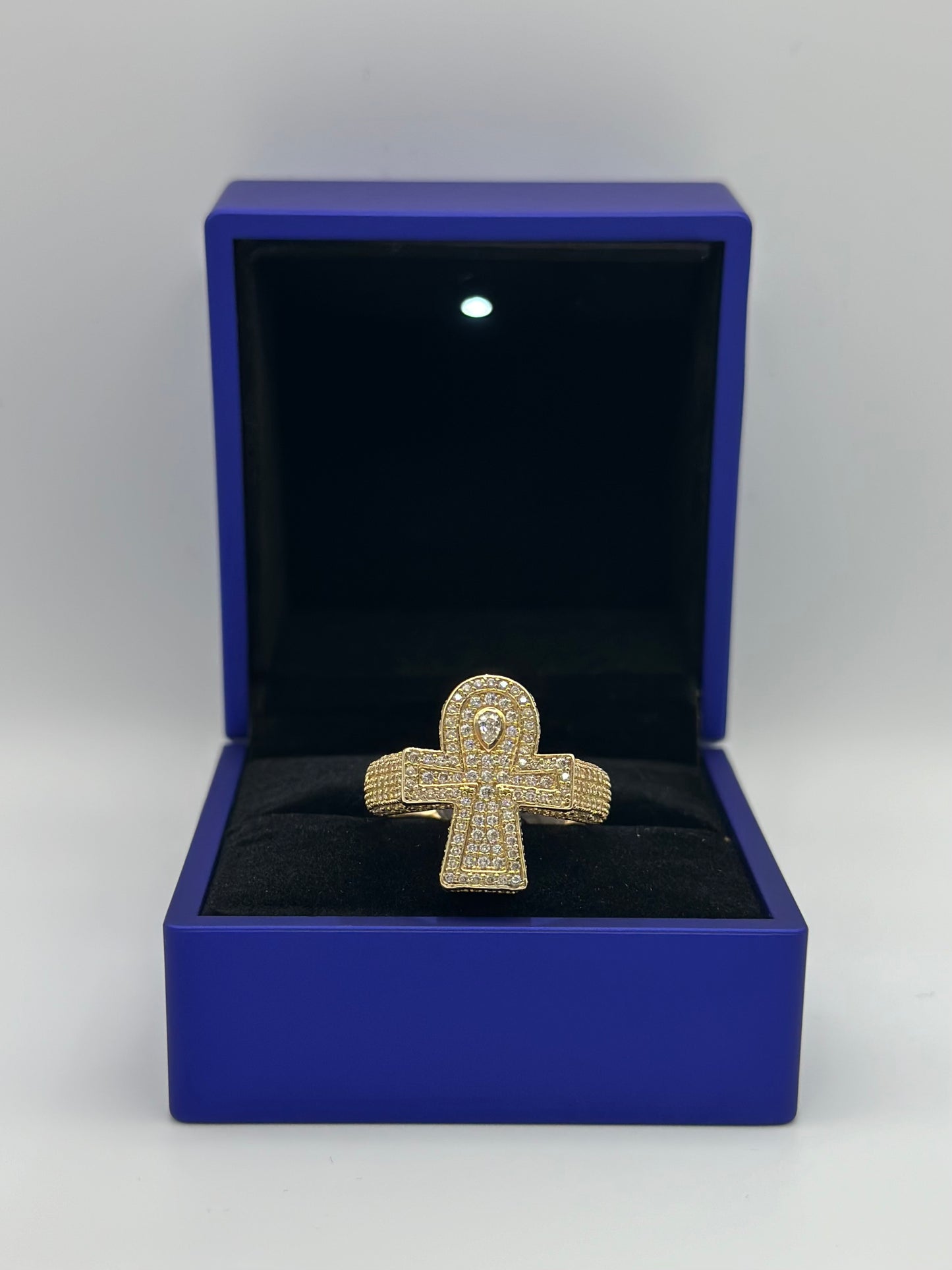 Egyptian cross ring.