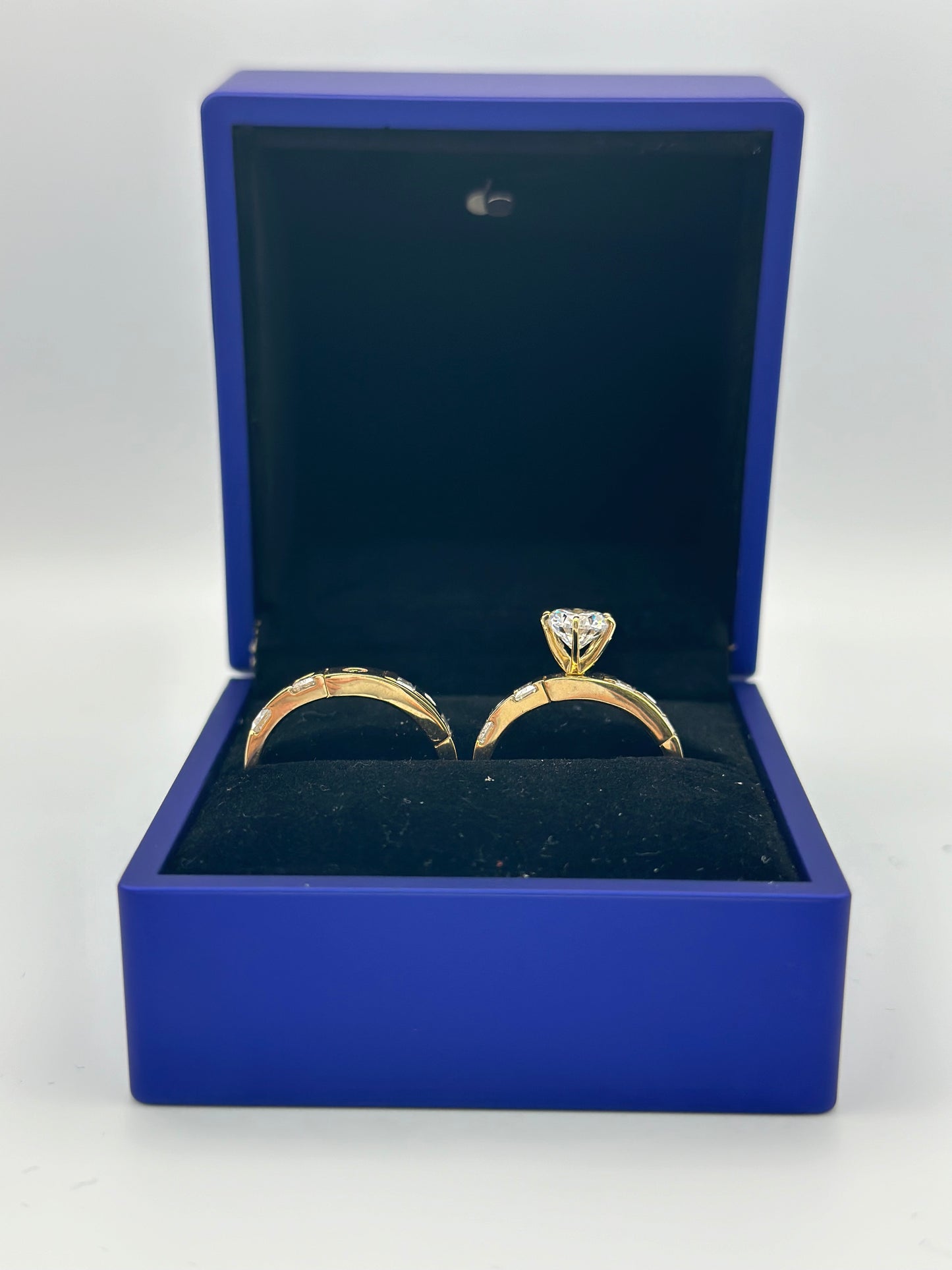 Du Rings Female Duo of Wedding Rings. – NITIDO GOLD LLC