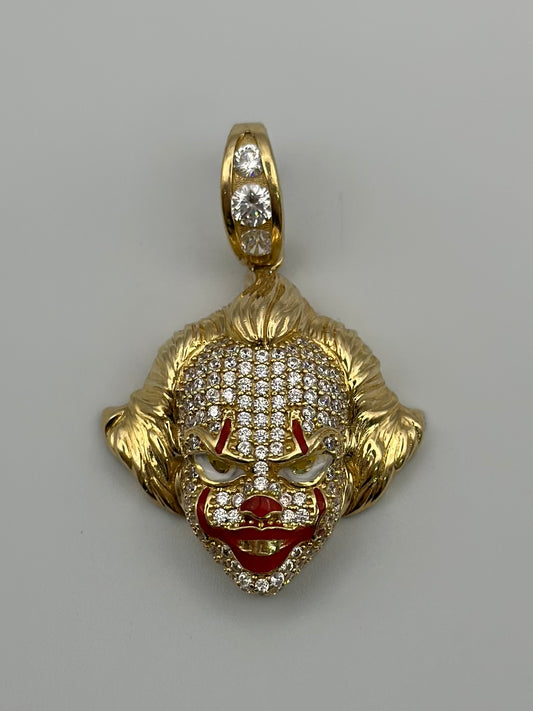 Clown pendant.