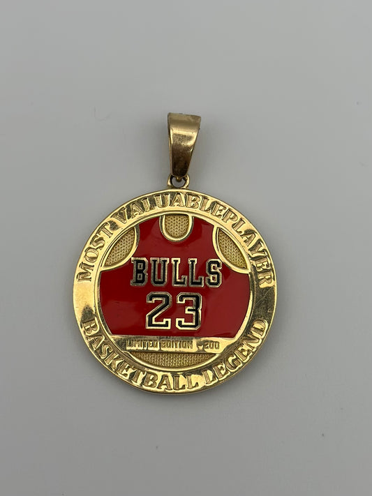 Reversible bulls medal.