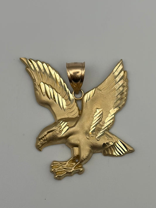 Plain eagle medal .