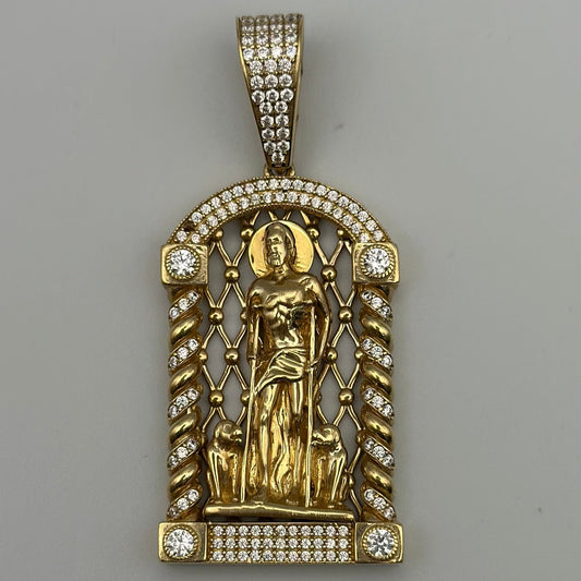 3D Saint Lazarus pendant