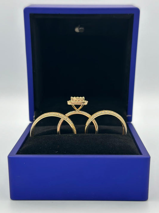 Trio of wedding ring